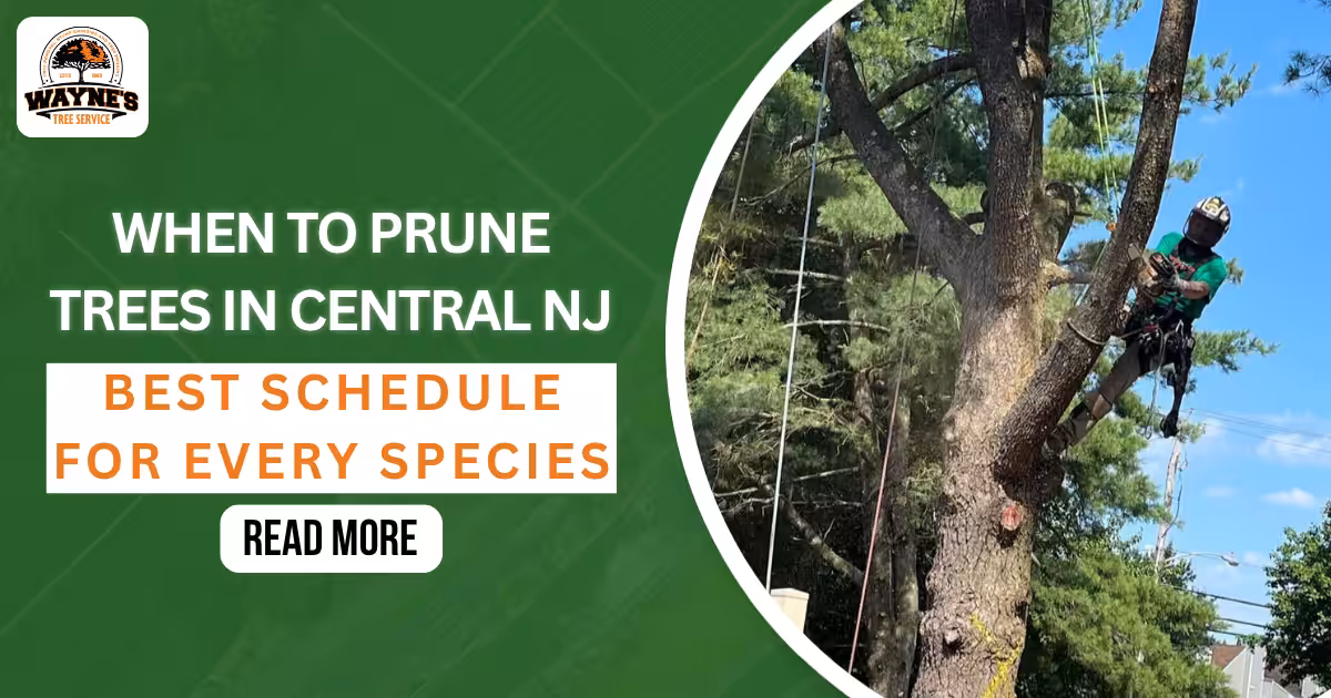 Tree Pruning Schedule for Central NJ: Best Times for Every Species